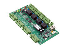 TCP / IP four door one way networking controller